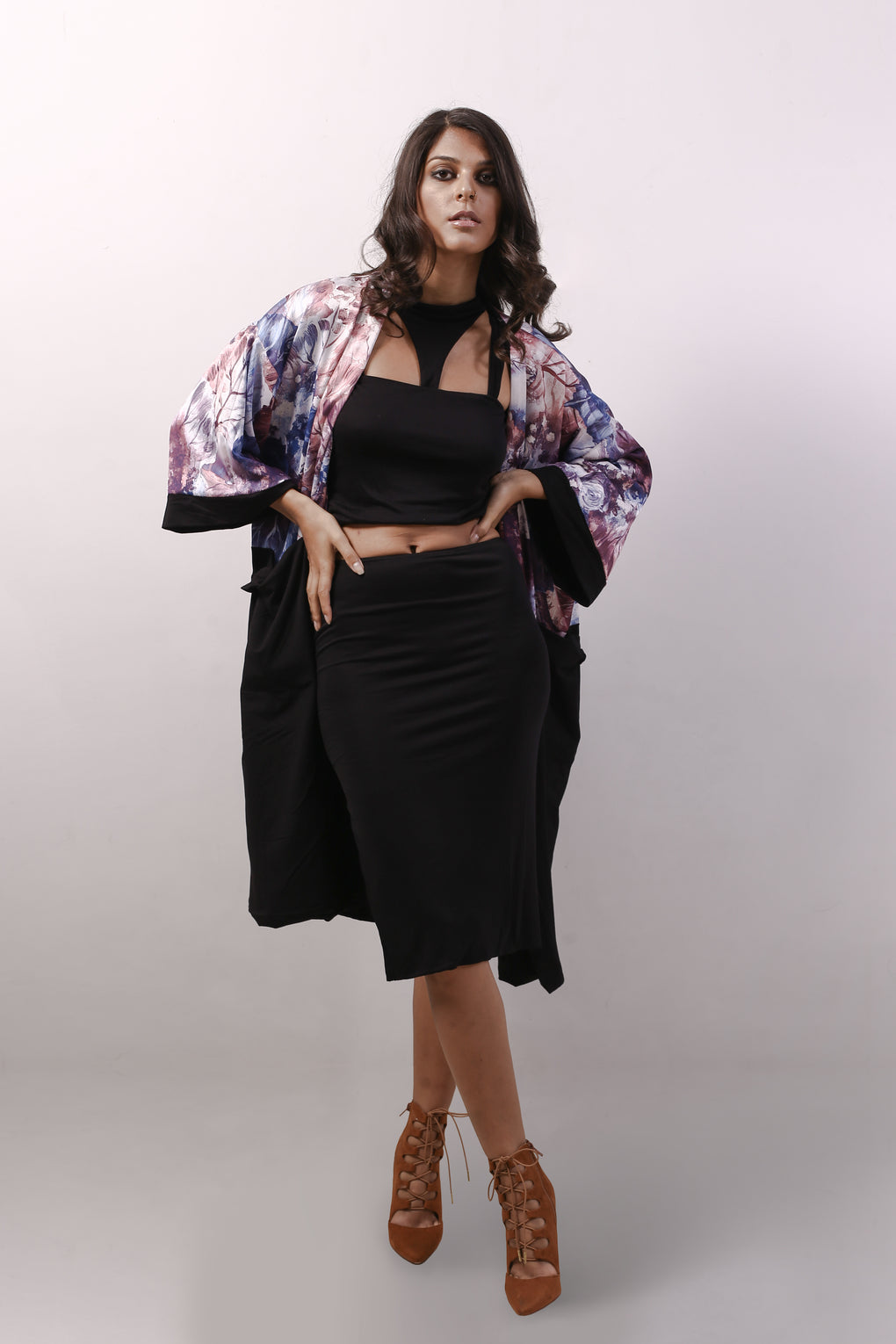 Women's Reversible Robe - Hanalei Swan Styles